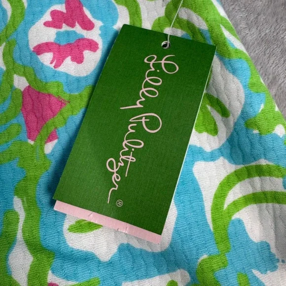 NWT $118 Lilly Pulitzer Womens Lavender Skirt A Delicacy Print 6 Pink Blue - Picture 3 of 13